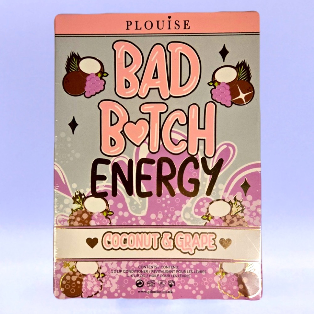P.Louise BAD B💖TCH Energy LIP DUO - coconut 🥥 and grape 🍇
